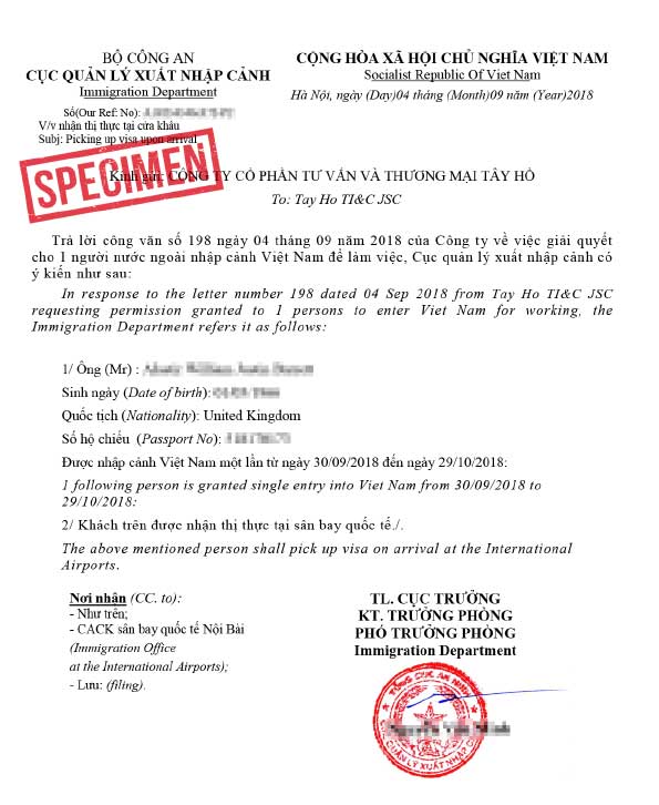 Vietnam Visa On Arrival 8 Things You Need To Know Vnembassy